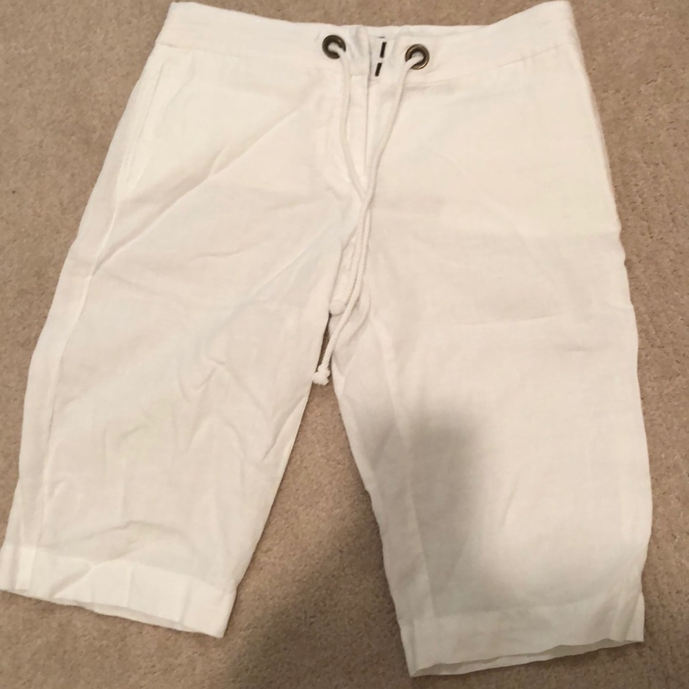 Linen shorts